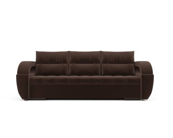 Прямой диван Мартинес (кордрой коричневый)